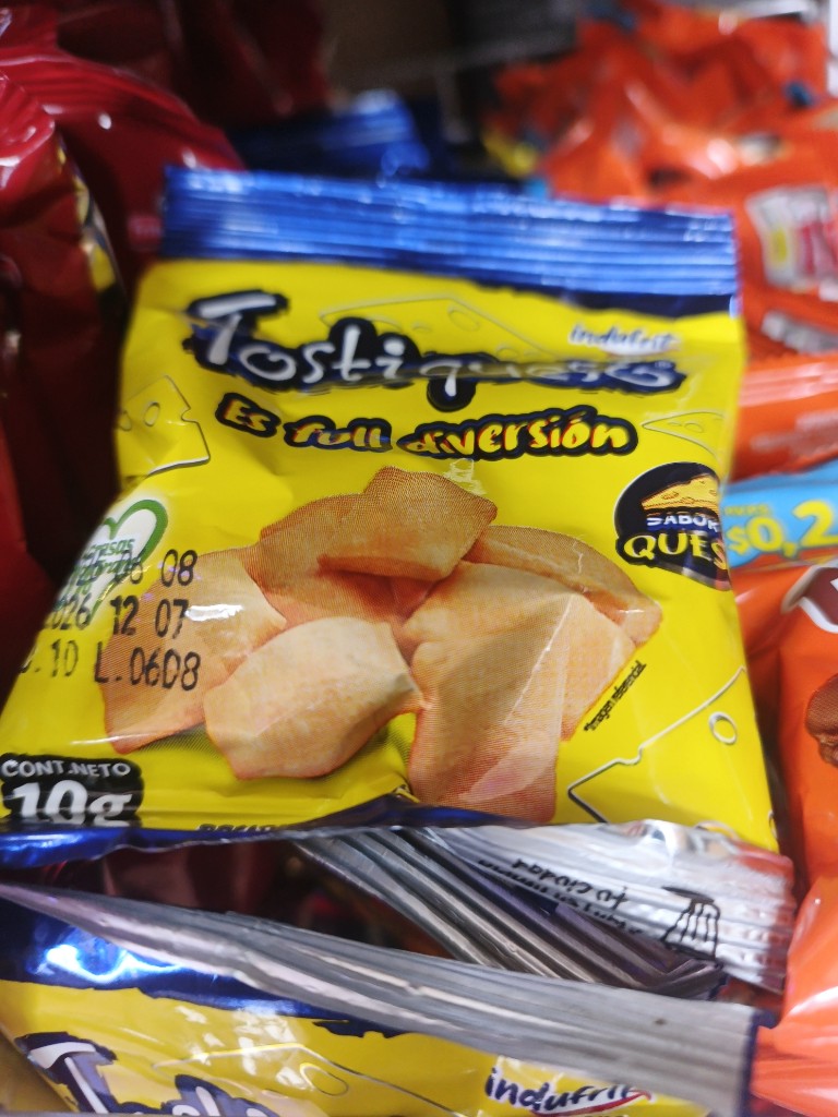 Tosty Chips queso 10g