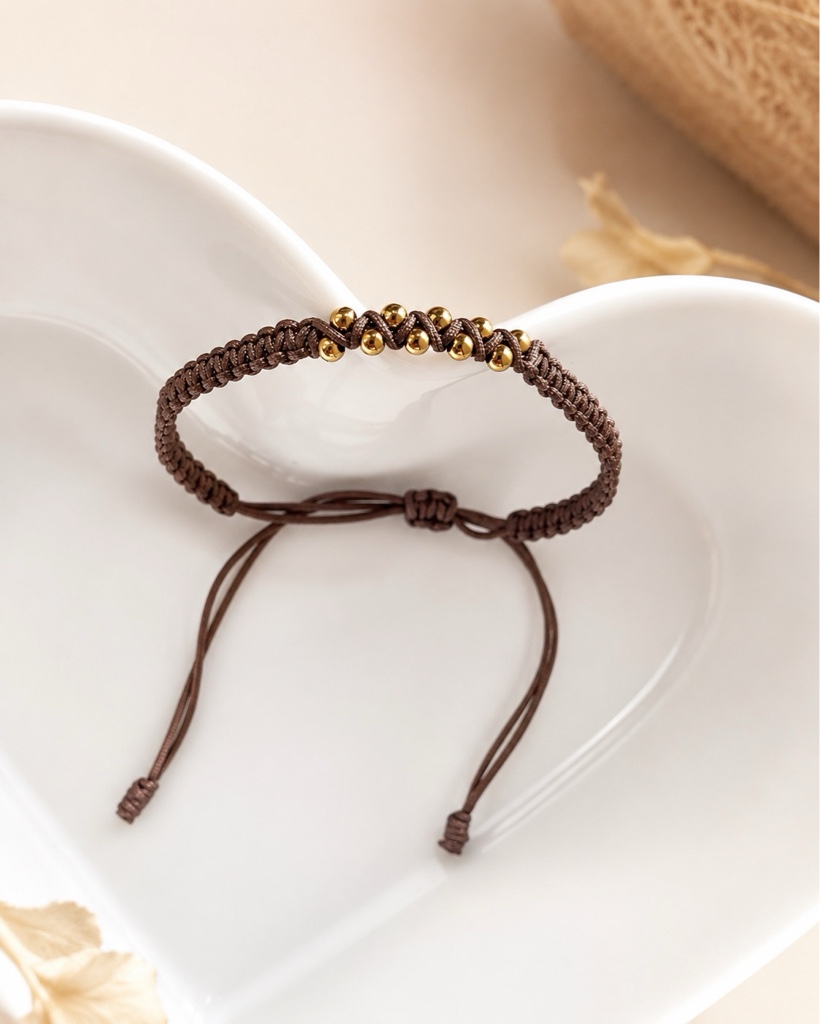 Pulsera Mocca Plana
