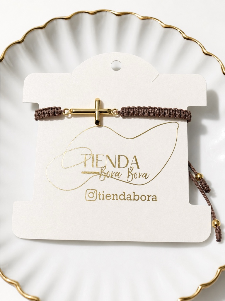 Pulsera cruz