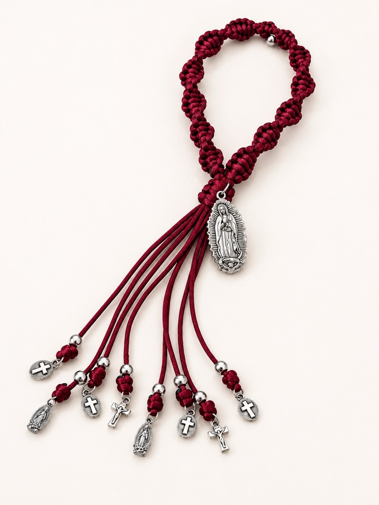 Bendición Virgen de Guadalupe Silver
