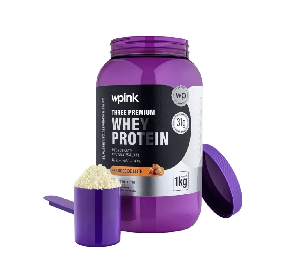 THREE WHEY PROTEIN - dulce de leche