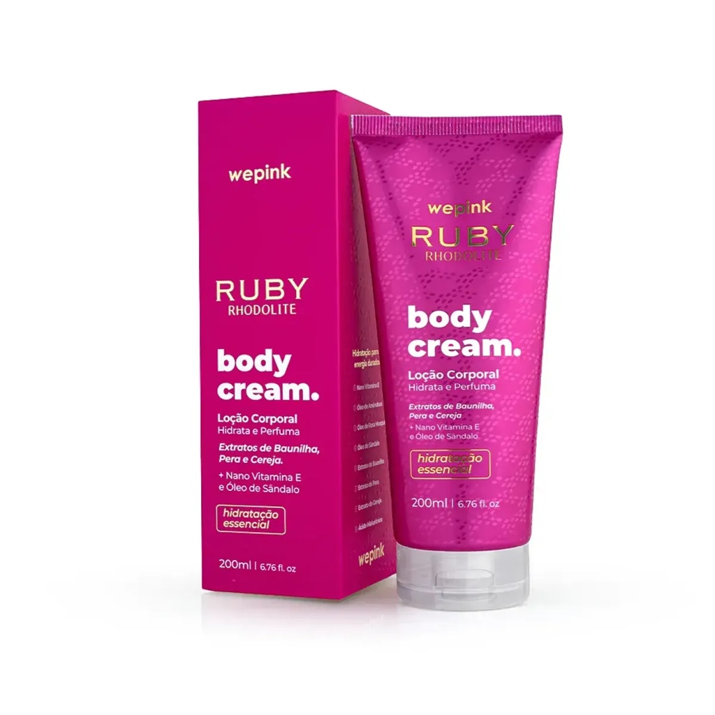 RUBY RHODOLITE - body cream