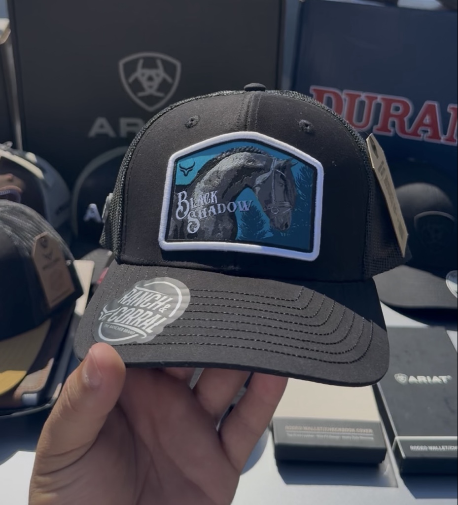 Gorra Ranch & Corral Black Shadow