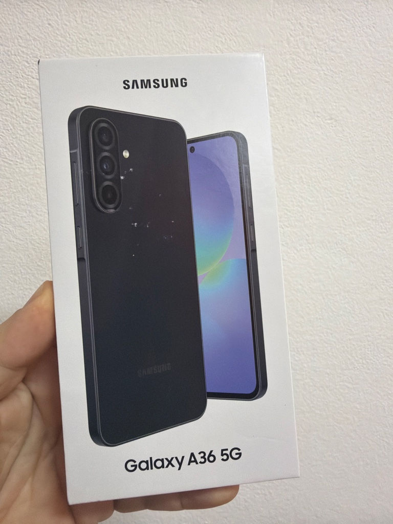 GALAXY A36 5G (256GB / 8GB RAM)Awesome Black