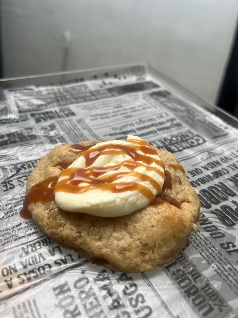 Cookie de Caramelo y Nuez