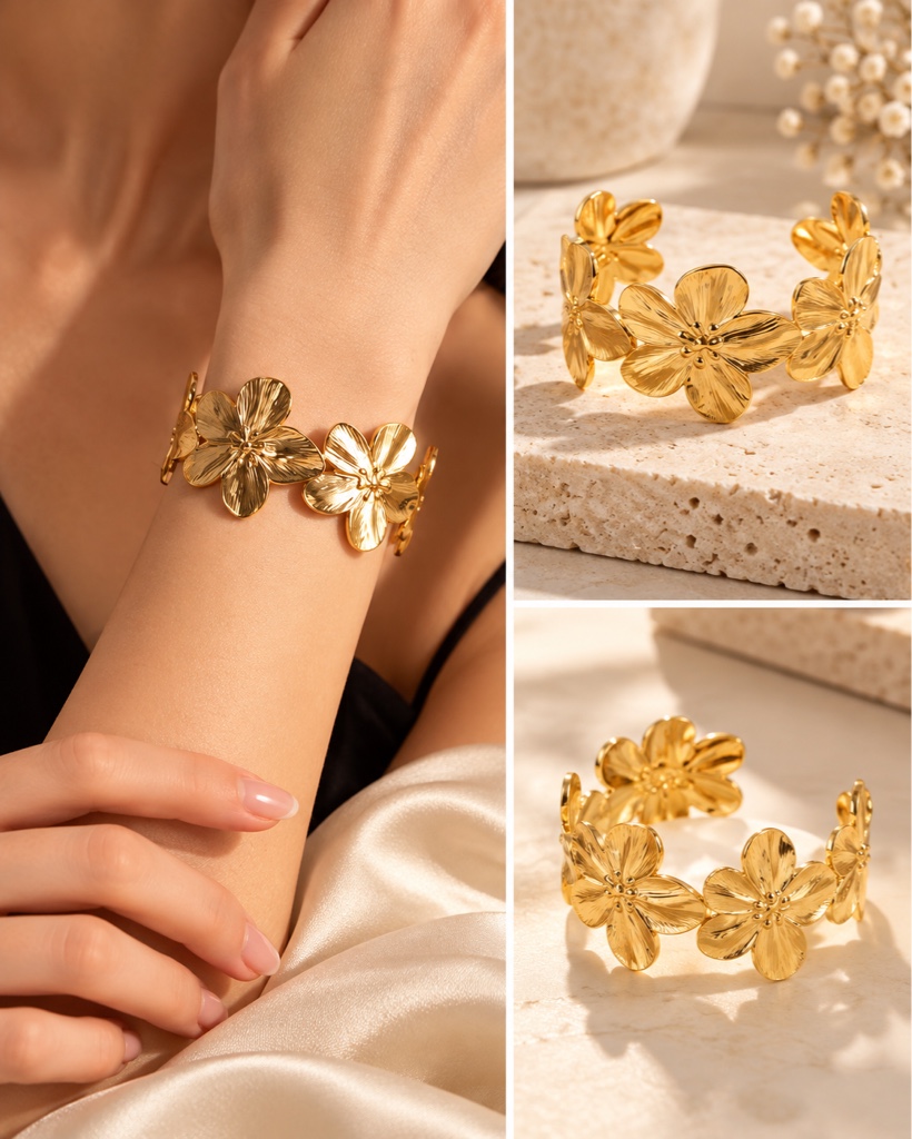 Pulsera Floreá