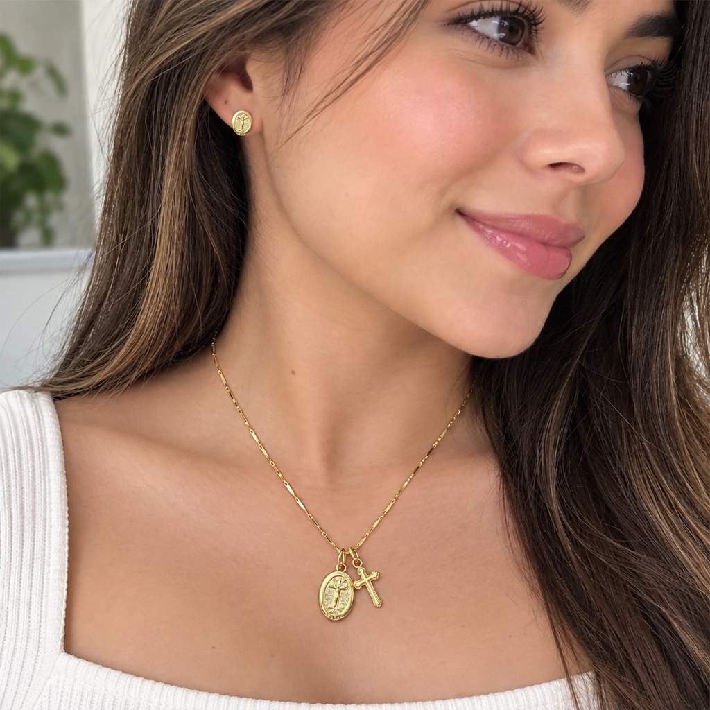 Set De Collar y Aretes