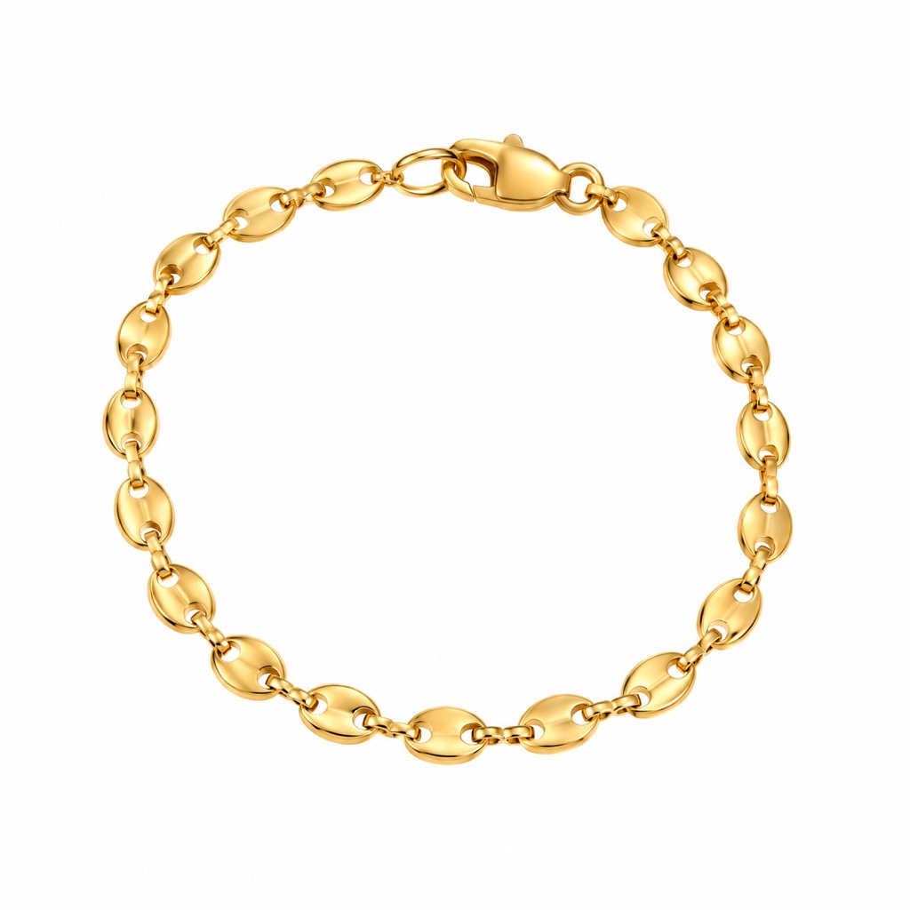 Pulsera Estilo Gucci Dorada