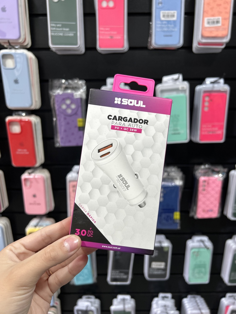 CARGADOR DE AUTO SOUL