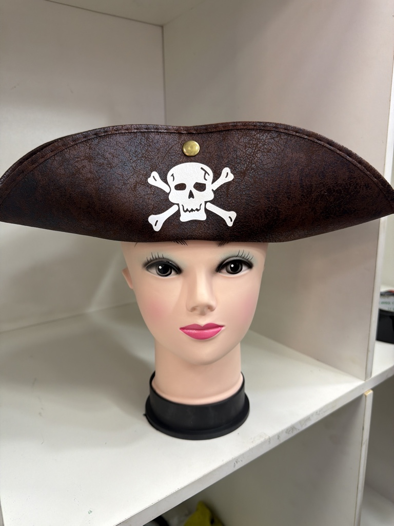 Sombrero pirata café