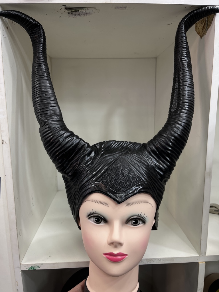 Malefica gorro latex