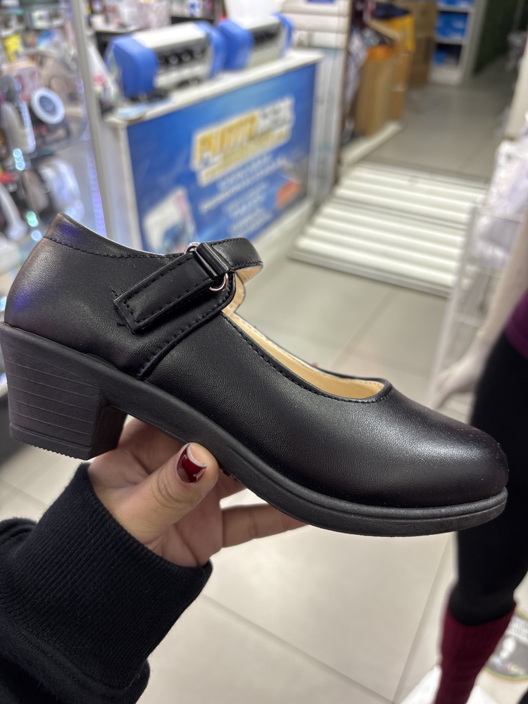 ZAPATO TACO OPACO LISO