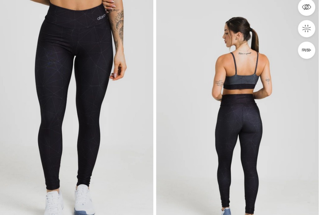 Legging Black geometric G3