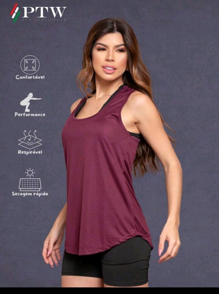 Musculosa bordo talle G