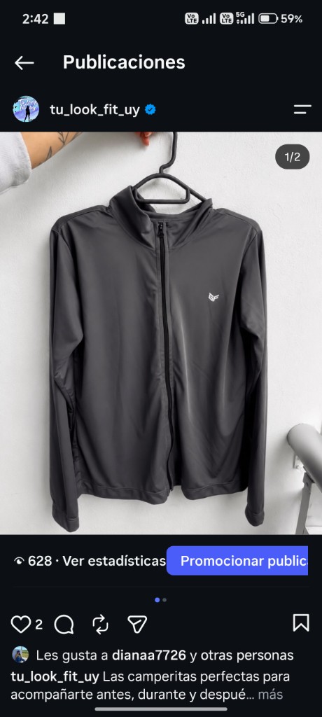 Campera talle G