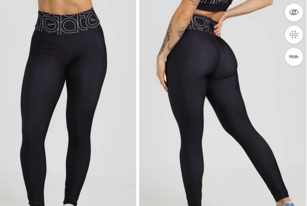 Legging Fire Black G