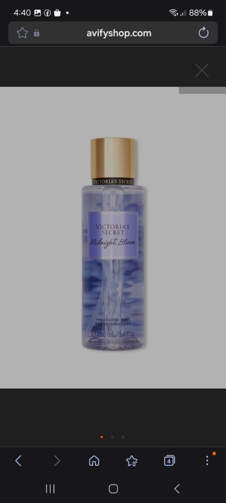 Body Mist VICTORIA SECRET Midnight Bloom