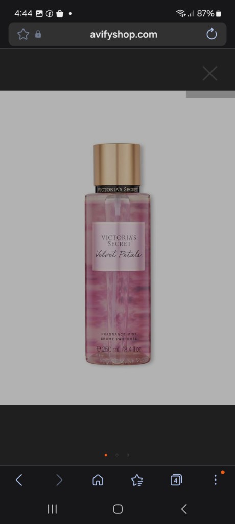 Body Mist VICTORIA SECRET Velvet Petals