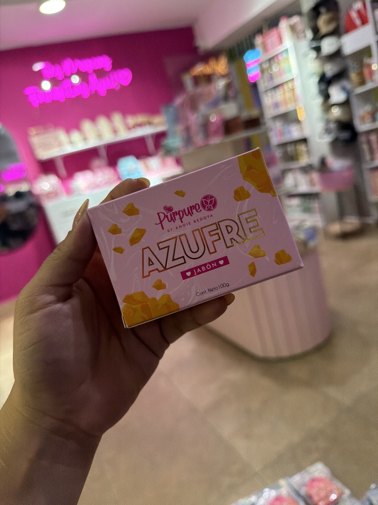 Jabón azufre purpure