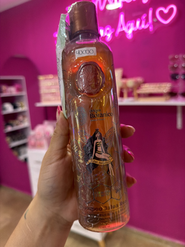 Shampoo de miel ritual botánico