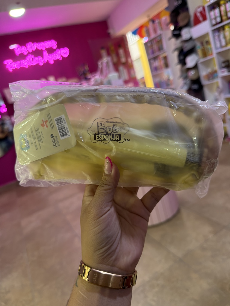 Kit de brochas bob esponja