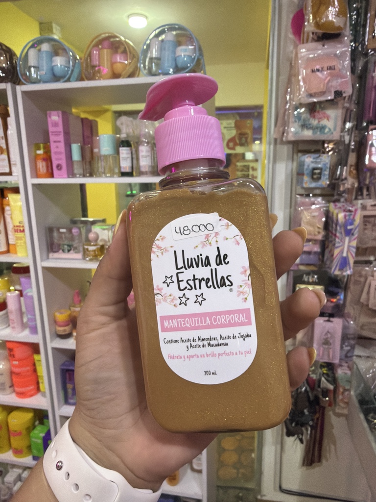 Mantequilla corporal bronceadora lluvia de estrellas