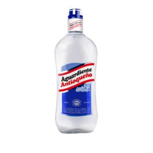 Aguardiente tapa azul botella 1lt