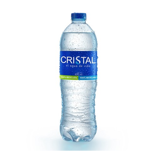 Agua cristal 600ml