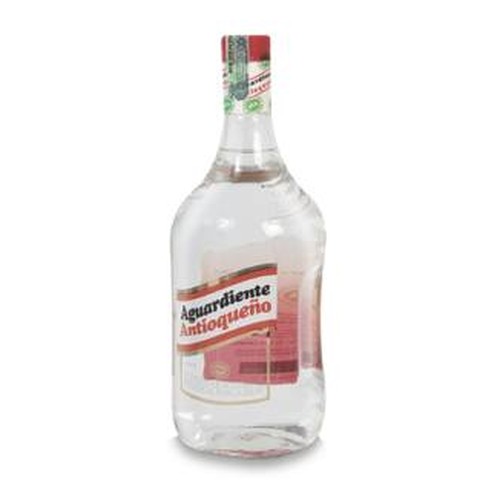 Garrafa aguardiente tapa roja 1750ml