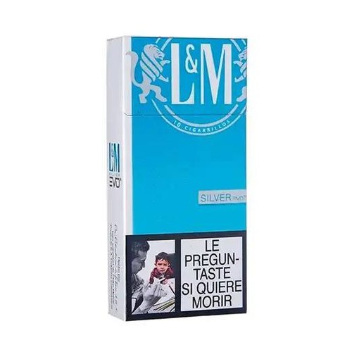 L&M silver evo azul x10