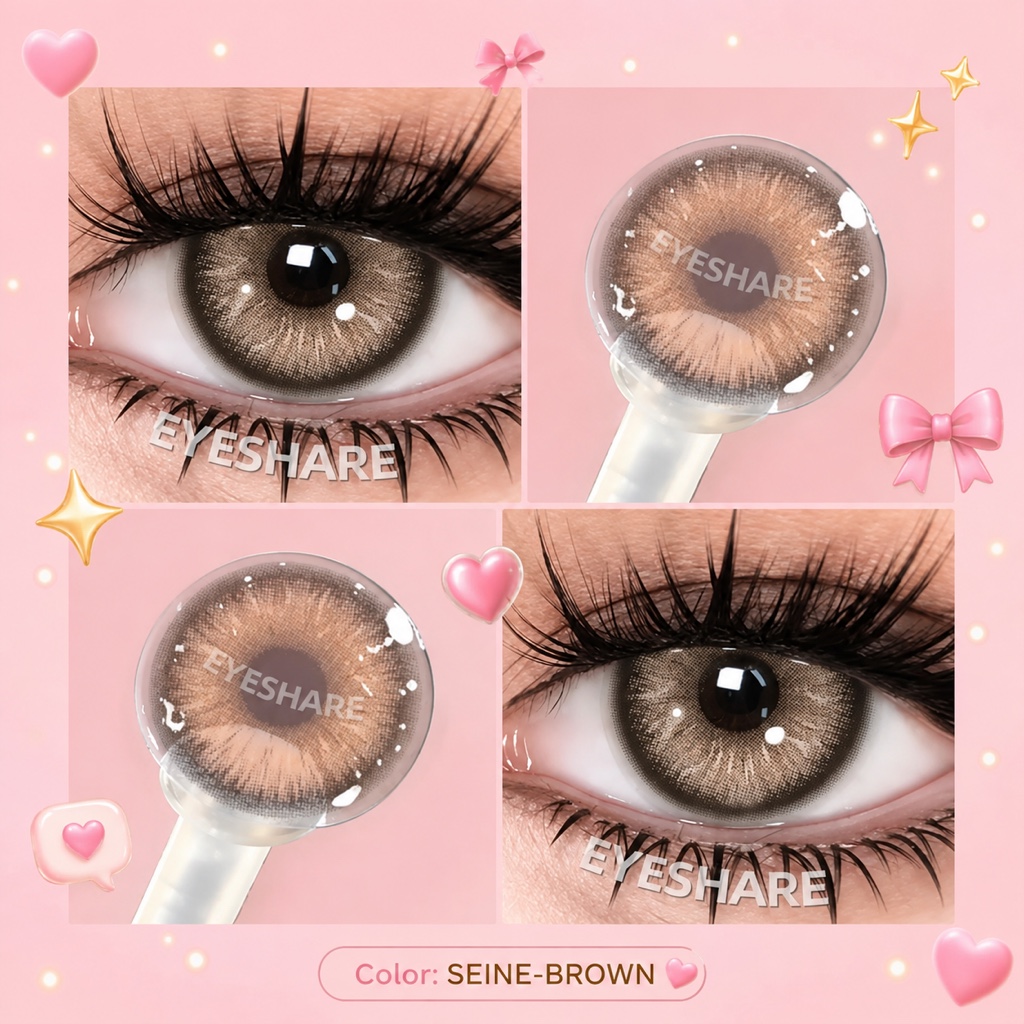 Eyeshare lentes café miel