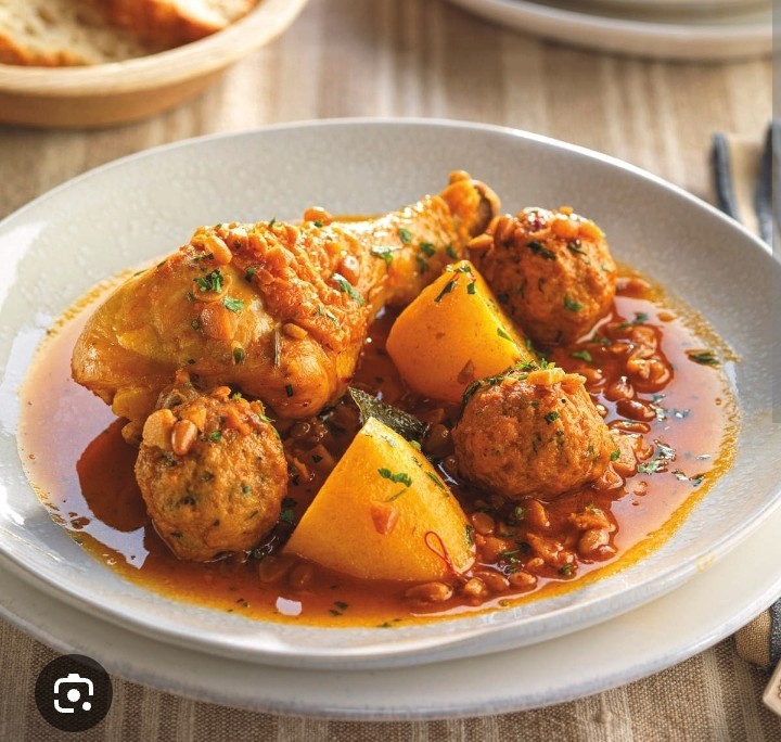 Pollo a la naranja