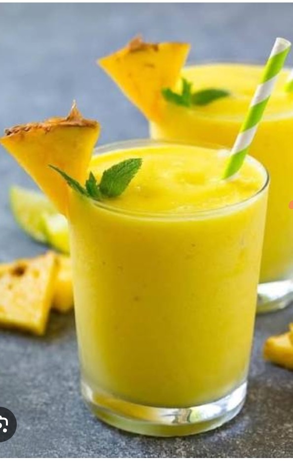 Frappes de piña