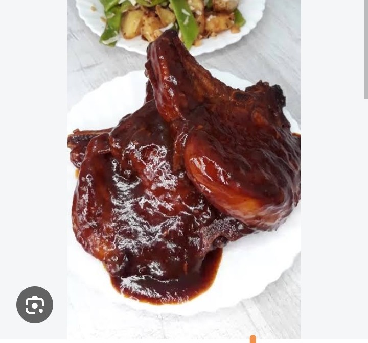 Chuleta bbq