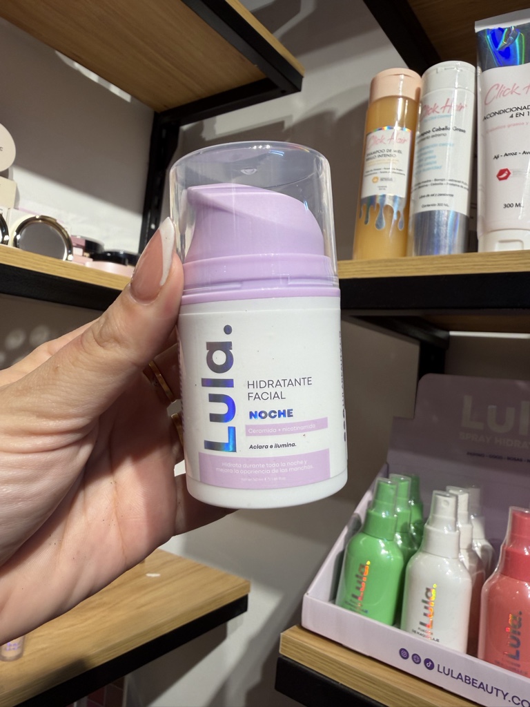 Hidratante facial noche