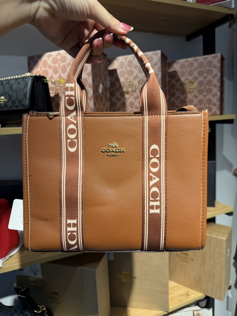 Cartera coach kaki