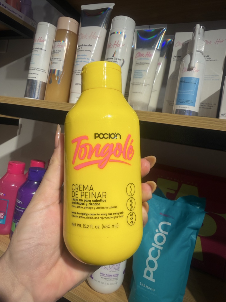 Crema para peinar tongole