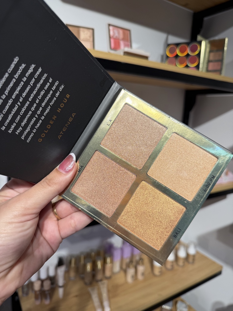 Paleta iluminador golden hour