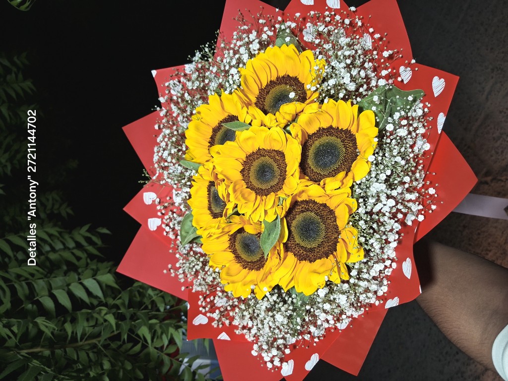 Bouquet de girasoles