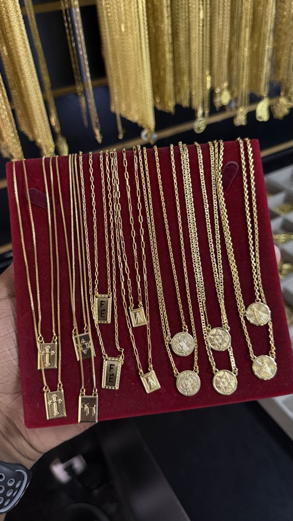 Escapulário Banhado a Ouro
