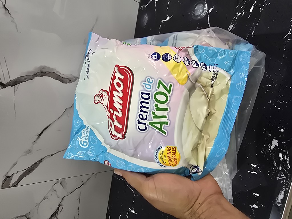 Primor crema de arroz bolsa