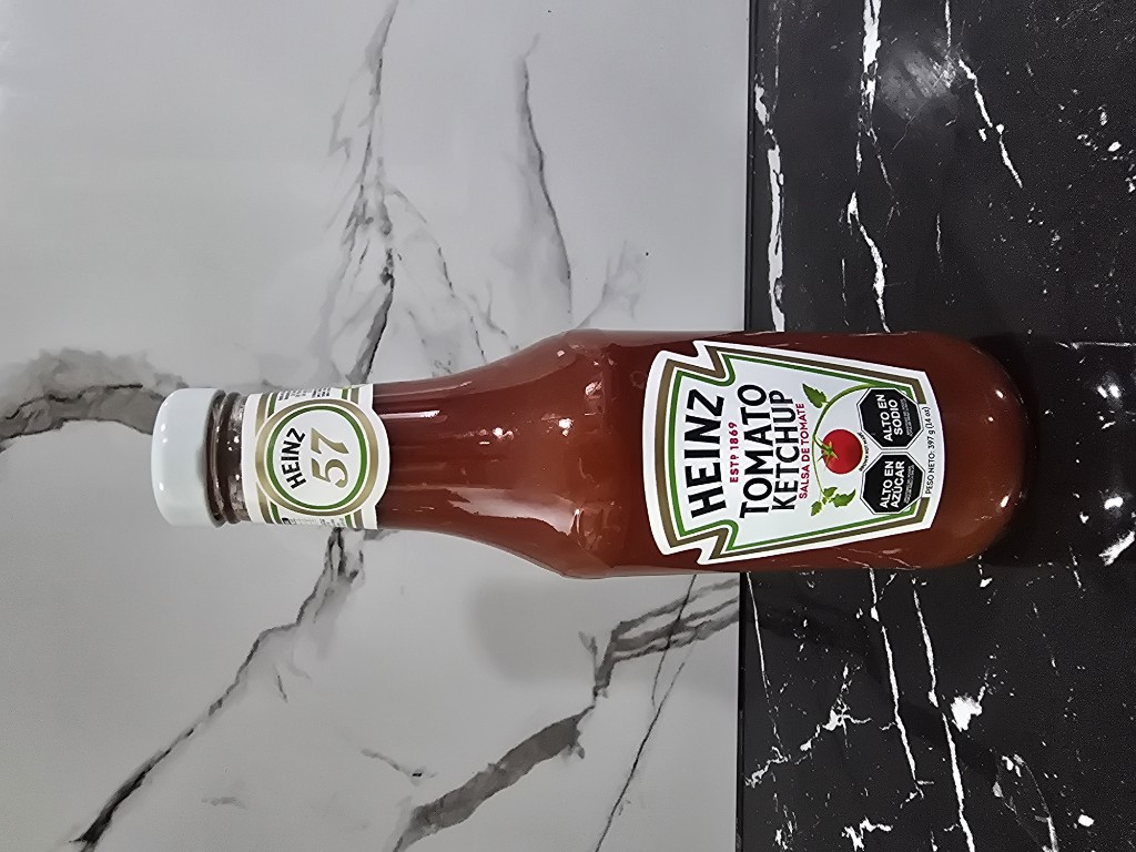 Salsa de tomate Heinz ketchup