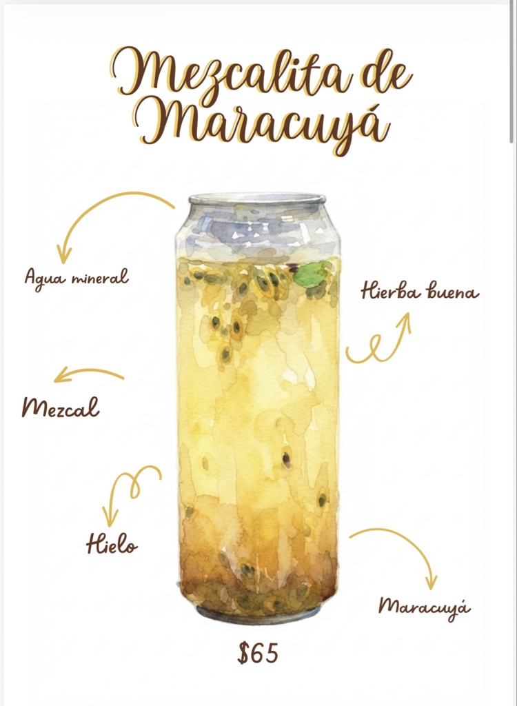 Mezcalita de maracuyá