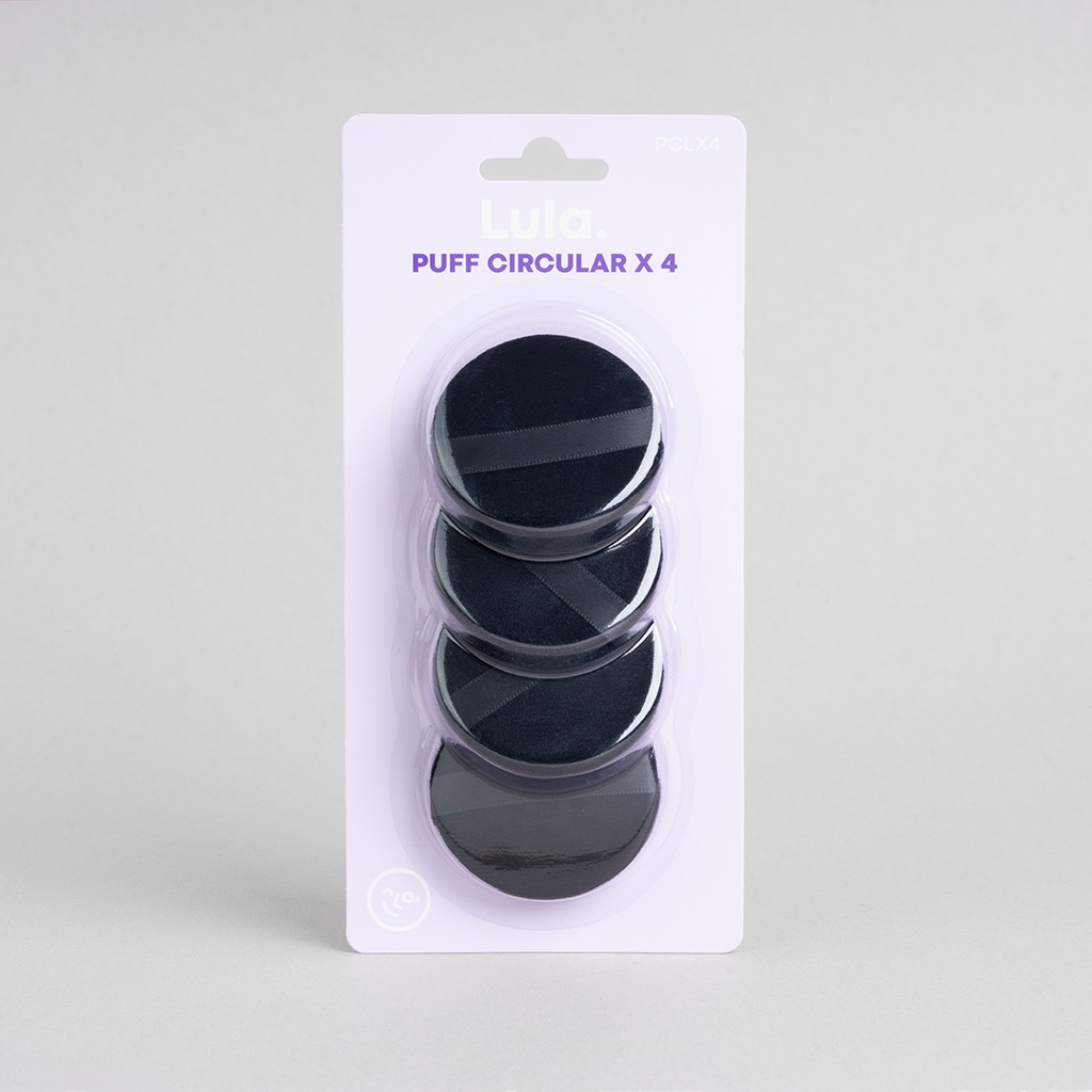 Borla circular x4 Rosadas