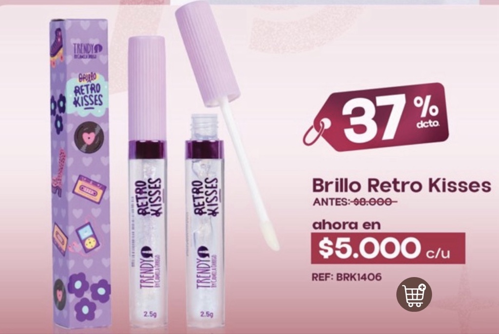 Brillo retro kisses