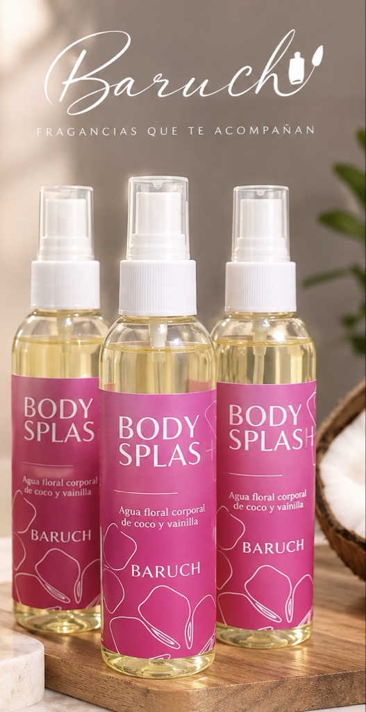 Baruch Body Splash coco y vainilla