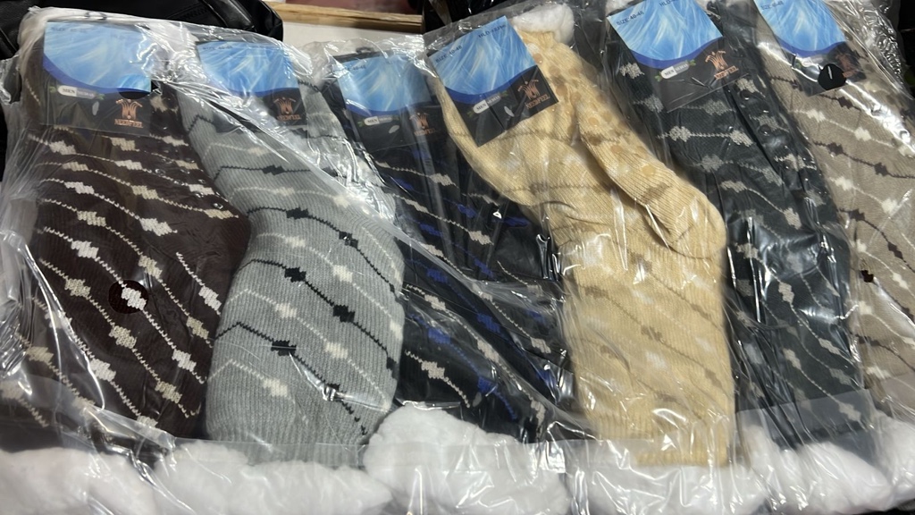 PANTUMEDIAS CON CORDERITO DE ADULTO