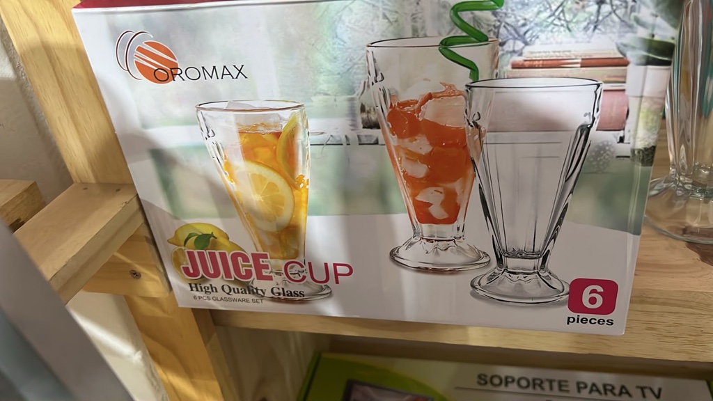 SET DE COPAS DE LICUADO *6