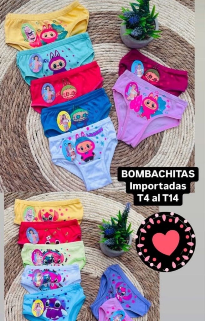 BOMBACHAS IMPORTADAS DE NENA