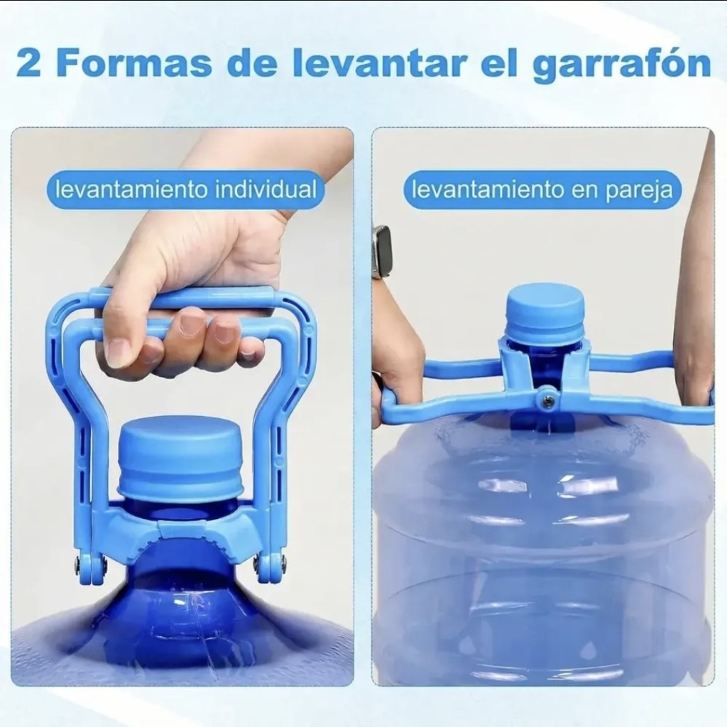 Asa para transportar botellones